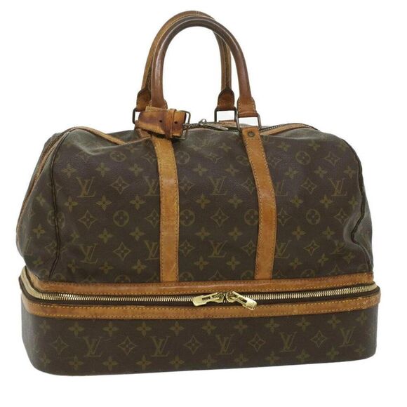 LOUIS VUITTON Monogram Sac Sports Boston Bag - Picture 1 of 15